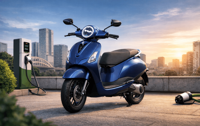 Bajaj Introduces Affordable E-Scooter Chetak C25 Bajaj Introduces Affordable E-Scooter Chetak C25